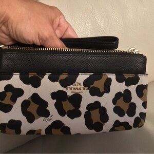 Coach small wristlet